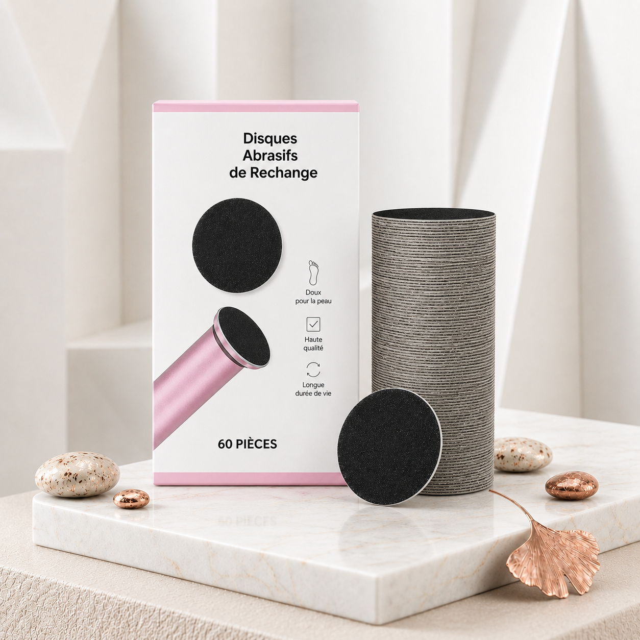 Recharge Veloura - 60 Disques de Remplacement
